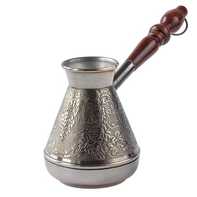 Кофеварка турка медная Виноград 300/400/500 мл