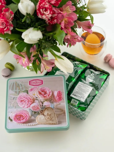 Шкатулка чайная — Розы Шкатулка чайная — Розы