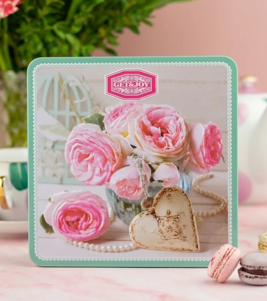 Шкатулка чайная — Розы Шкатулка чайная — Розы