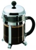 Кофейник с прессом Bodum Chambord 0,35л (металл) Кофейник с прессом Bodum Chambord 0,35л (металл)