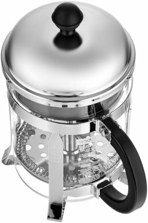 Кофейник с прессом Bodum Chambord 0,35л (металл) Кофейник с прессом Bodum Chambord 0,35л (металл)