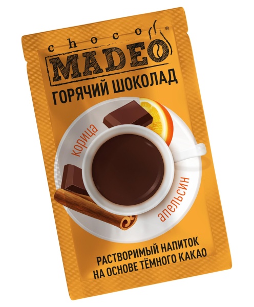 Горячий шоколад Апельсин и корица