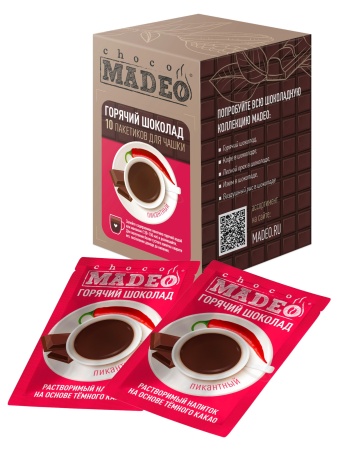 Горячий шоколад MADEO «Пикантный» с перцем порционный